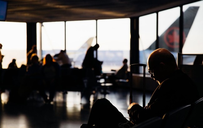 Ilustrasi boarding di bandara. (Pexels/kelly)